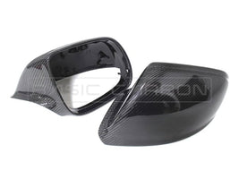 Load image into Gallery viewer, Basic Carbon Audi Gloss Carbon Fibre Mirror Covers (Q5, SQ5 & Q7)