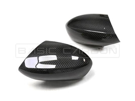 Load image into Gallery viewer, Basic Carbon BMW E82 E90 E92 E93 Pre-Preg Carbon Fibre Mirror Covers (1M & M3)