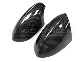 Load image into Gallery viewer, Basic Carbon BMW E82 E90 E92 E93 Pre-Preg Carbon Fibre Mirror Covers (1M & M3)