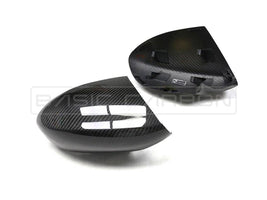 Load image into Gallery viewer, Basic Carbon BMW E82 E90 E92 E93 Pre-Preg Carbon Fibre Mirror Covers (1M & M3)