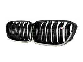 Load image into Gallery viewer, Basic Carbon BMW F10 Carbon Fibre Kidney Grille (Inc. 550i, M550dx & M5)