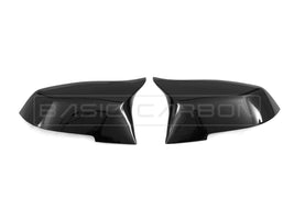 Load image into Gallery viewer, Basic Carbon BMW F20 F22 F30 F32 F87 Gloss Black Mirror Covers (Inc. M135i, M235i, 335i & M2)