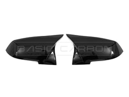 Load image into Gallery viewer, Basic Carbon BMW F20 F22 F30 F32 F87 Gloss Black Mirror Covers (Inc. M135i, M235i, 335i & M2)