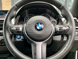 Load image into Gallery viewer, Basic Carbon BMW F Series Performance Pre-Preg Dry Carbon Gear Shift Paddle Set