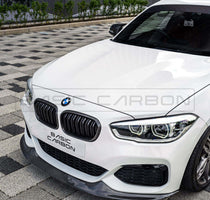 Load image into Gallery viewer, Basic Carbon BMW F20 F21 LCI Carbon Fibre Kidney Grille (Inc. 125i, M135i & M140i)