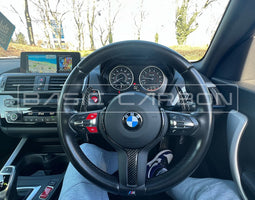 Load image into Gallery viewer, Basic Carbon BMW F Series Performance Pre-Preg Dry Carbon Gear Shift Paddle Set