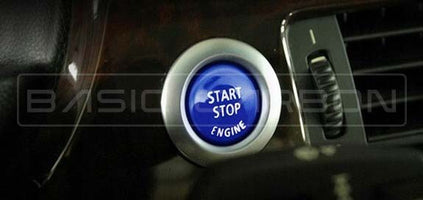 Load image into Gallery viewer, Basic Carbon BMW Start Stop Button (Inc. 335i, M2, M4 & X5 M)