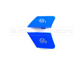 Load image into Gallery viewer, Basic Carbon BMW F06 F10 F80 F82 F85 F87 M1 M2 Steering Wheel Buttons (Inc. M2, M3, M4 &amp; X6 M)
