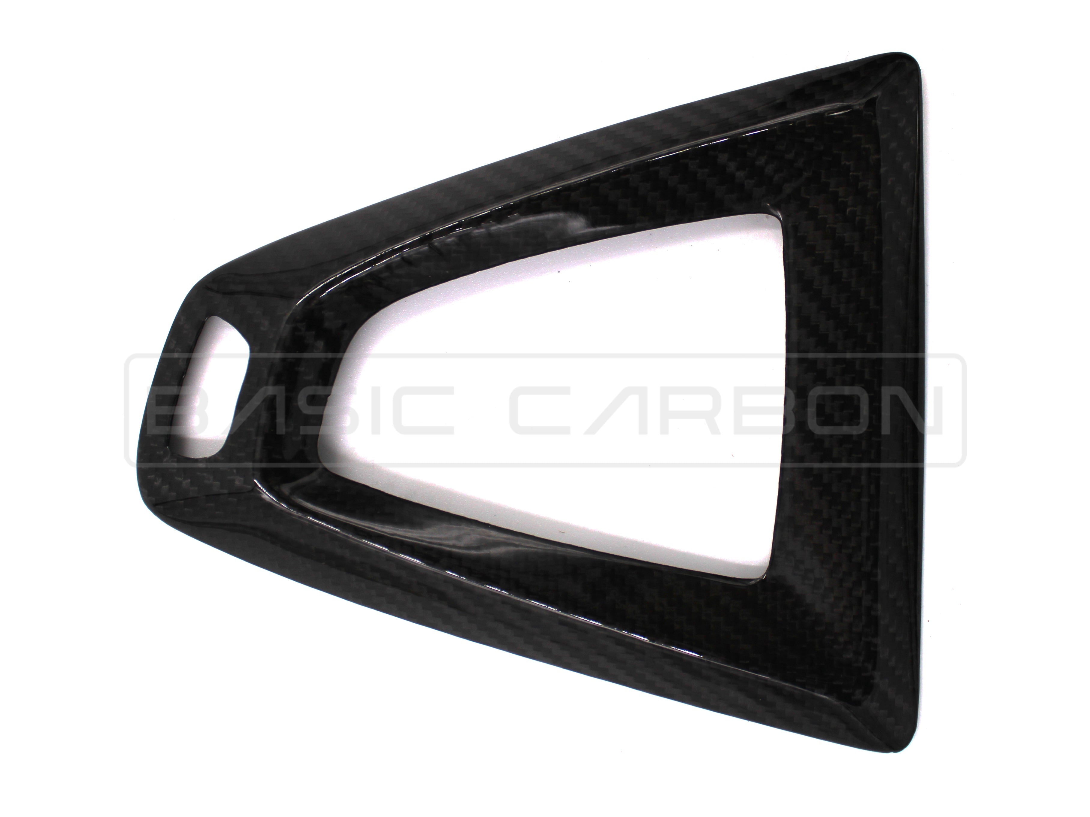 Basic Carbon BMW F06 F10 F80 F82 M Infusion Pre-Preg Dry Carbon Fibre DCT Gear Surround Cover (M3, M4, M5 & M6)