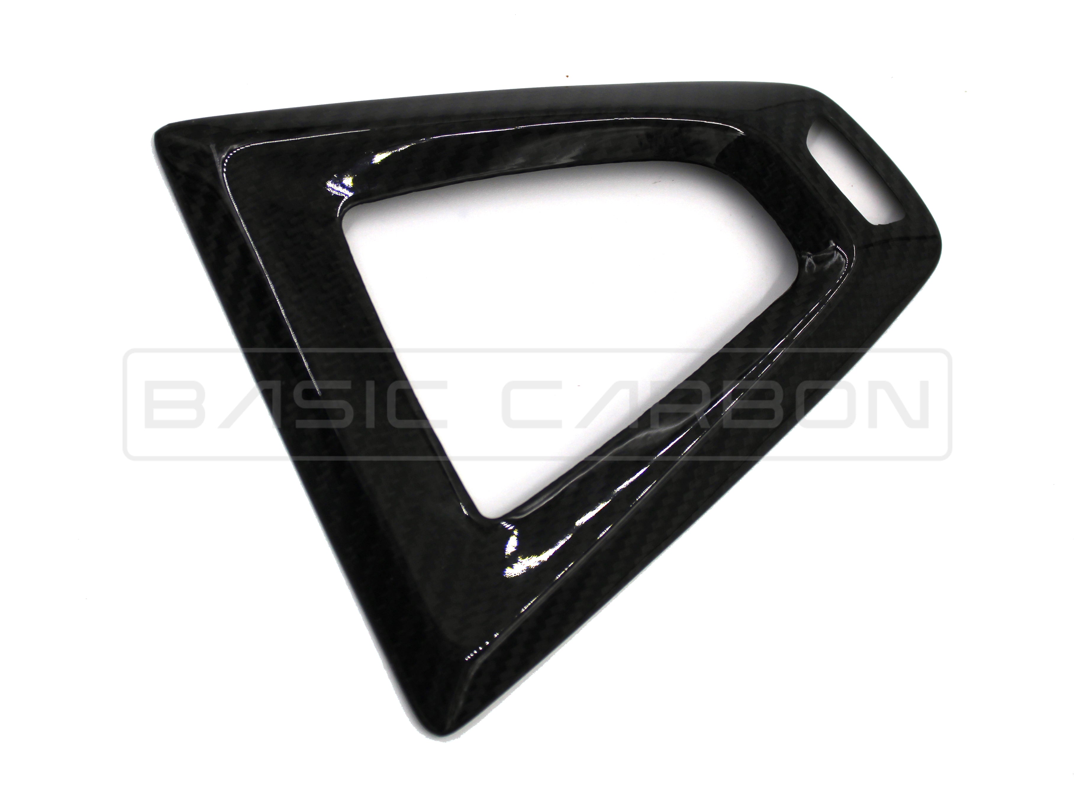 Basic Carbon BMW F06 F10 F80 F82 M Infusion Pre-Preg Dry Carbon Fibre DCT Gear Surround Cover (M3, M4, M5 & M6)