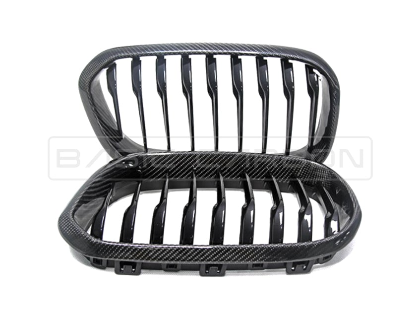 Basic Carbon BMW F22 F23 F87 Carbon Fibre Kidney Grille (Inc. M235i, M240i, M2 & M2 Competition)