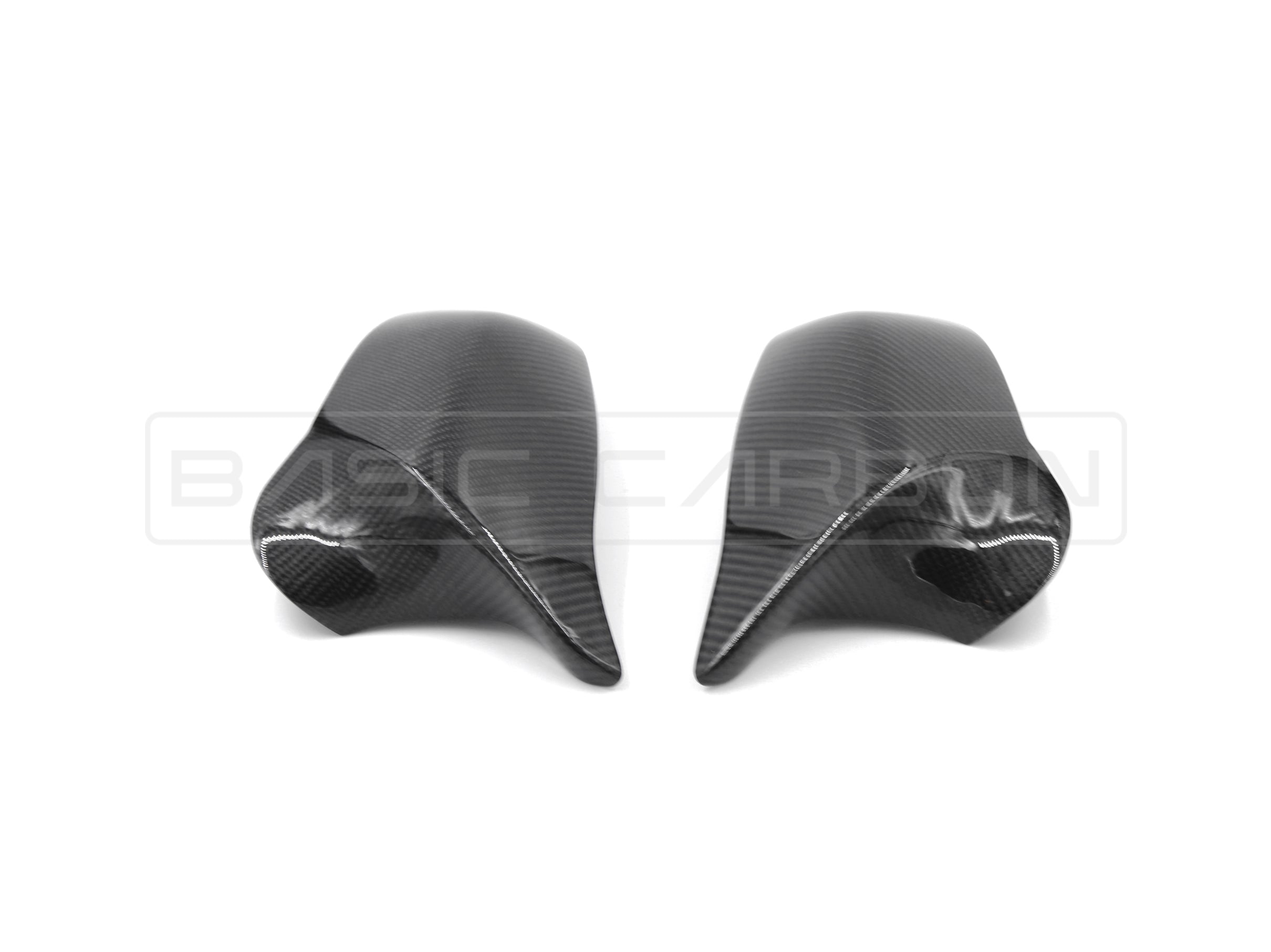 Basic Carbon BMW F20 F22 F30 F32 F87 Carbon Fibre Complete Mirror Unit (Inc. M135i, 335i & M2)