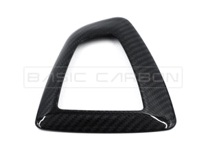 Basic Carbon BMW F20 F22 F30 F32 Pre-Preg Dry Carbon Fibre Gear Surround Cover (Inc. M135i, M240i, 335i & 435i)