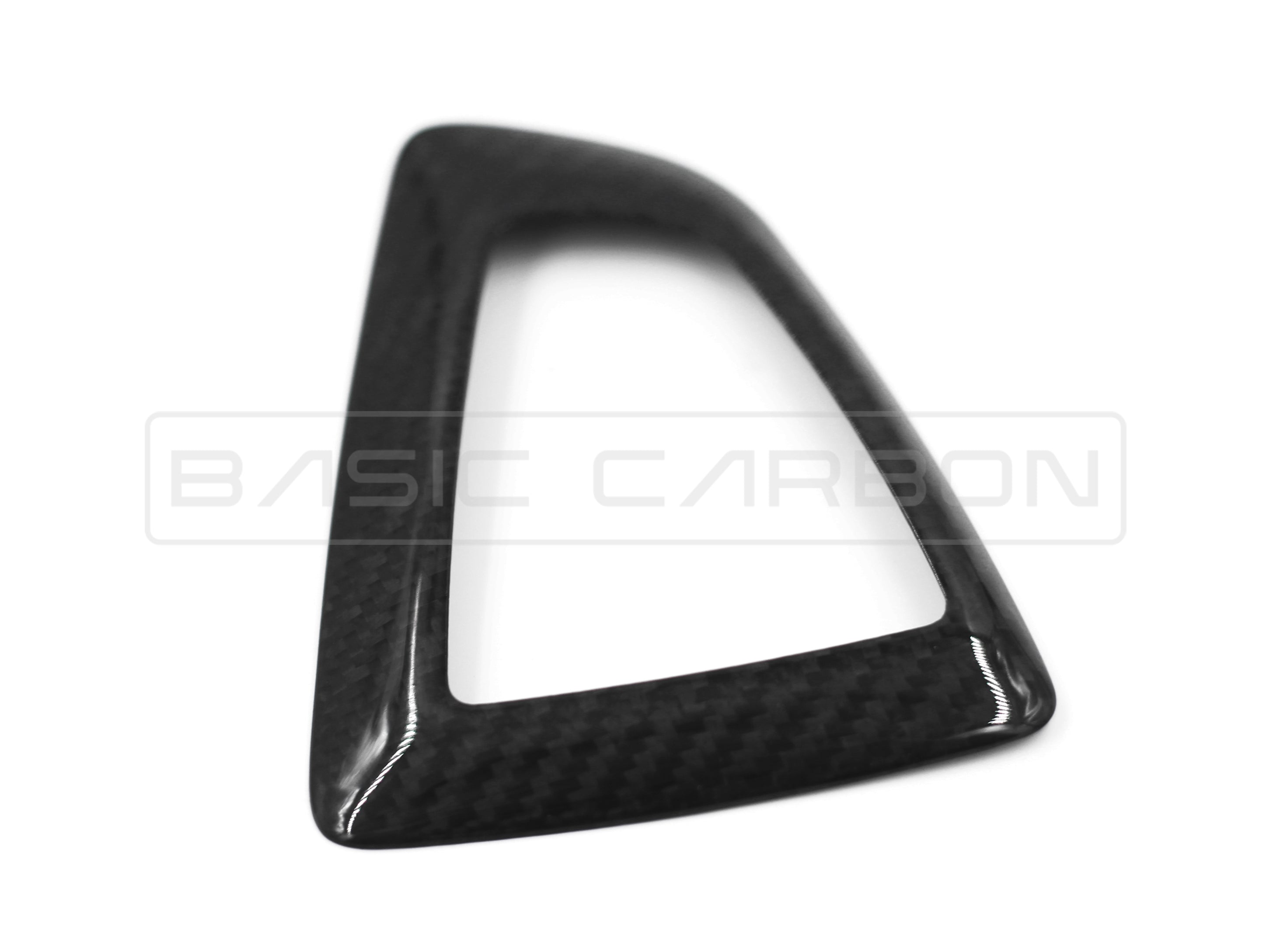 Basic Carbon BMW F20 F22 F30 F32 Pre-Preg Dry Carbon Fibre Gear Surround Cover (Inc. M135i, M240i, 335i & 435i)