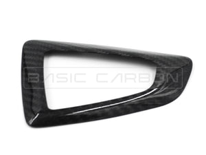 Basic Carbon BMW F20 F22 F30 F32 Pre-Preg Dry Carbon Fibre Gear Surround Cover (Inc. M135i, M240i, 335i & 435i)
