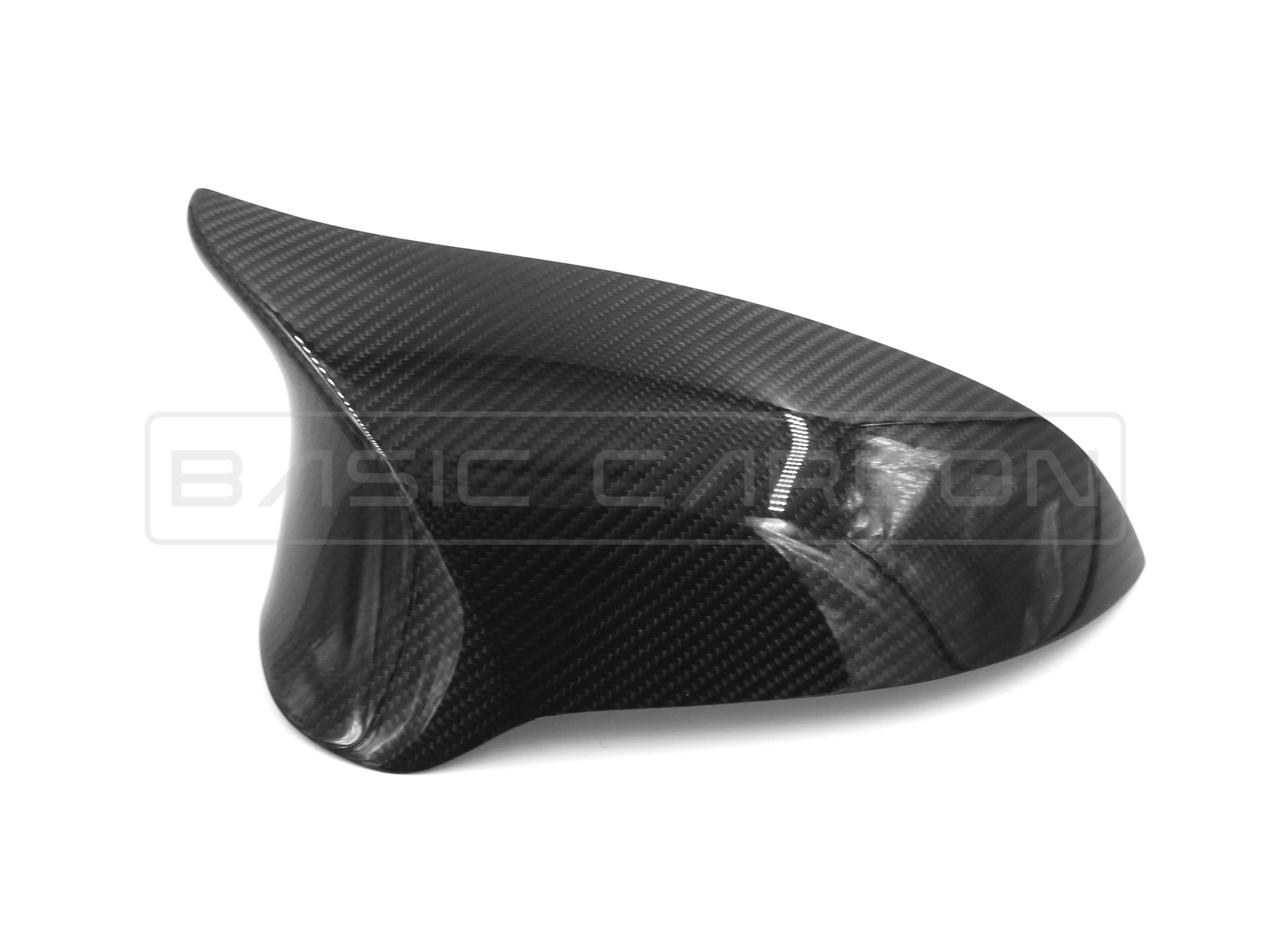 Basic Carbon BMW F80 M3 RHD Stick-On Style Mirror Covers