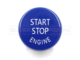 Load image into Gallery viewer, Basic Carbon BMW Start Stop Button (Inc. 335i, M2, M4 &amp; X5 M)
