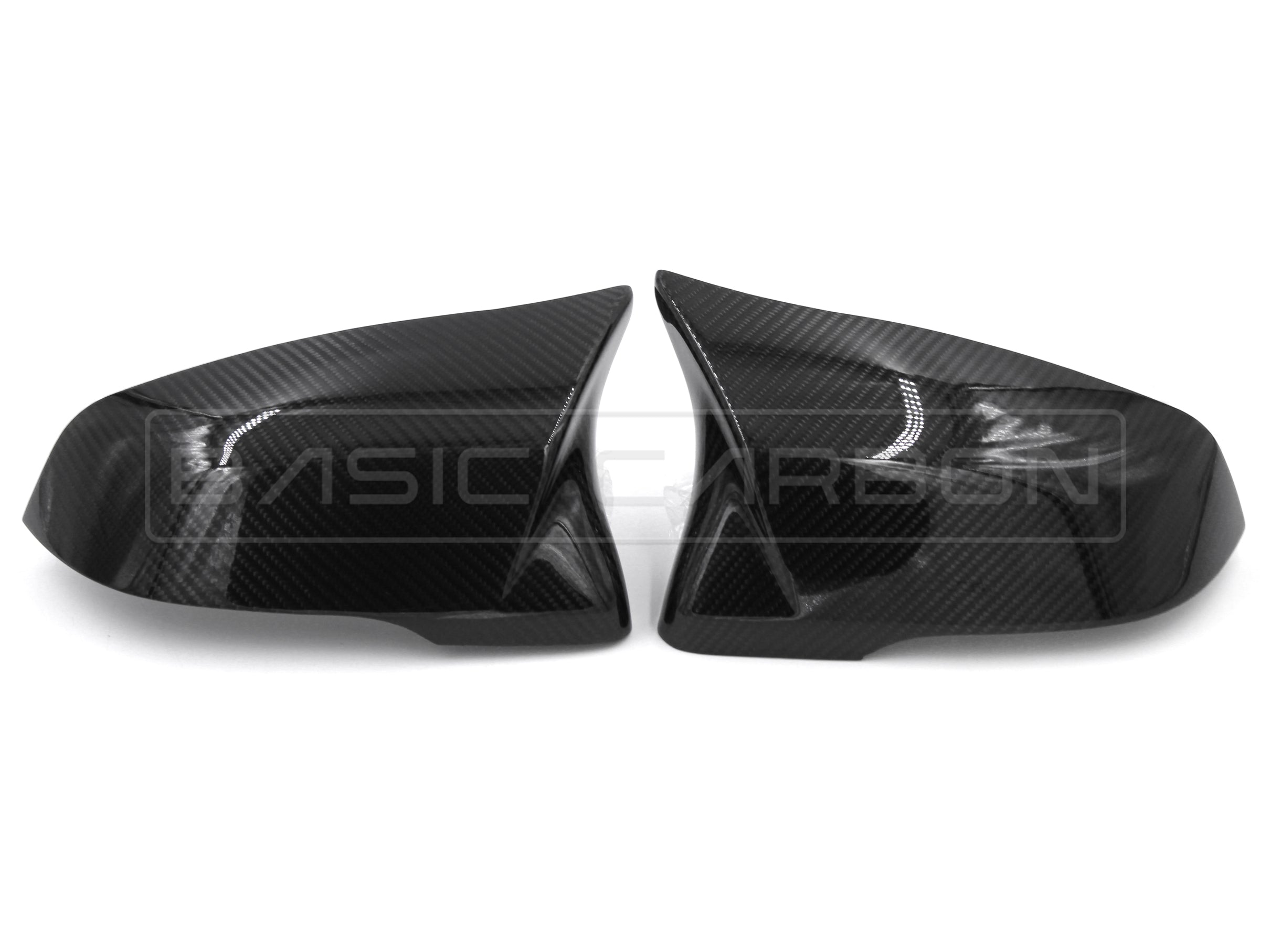 Basic Carbon BMW Toyota Carbon Fiber / Gloss Black Mirror Covers (Inc. F40 M135iX, G29 Z4 and A90 Supra)