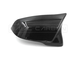 Load image into Gallery viewer, Basic Carbon BMW Toyota Carbon Fiber / Gloss Black Mirror Covers (Inc. F40 M135iX, G29 Z4 and A90 Supra)
