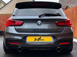 Load image into Gallery viewer, Basic Carbon BMW 1 Series F20 F21 Carbon Rear Roof Spoiler (inc. M135i &amp; M140i)
