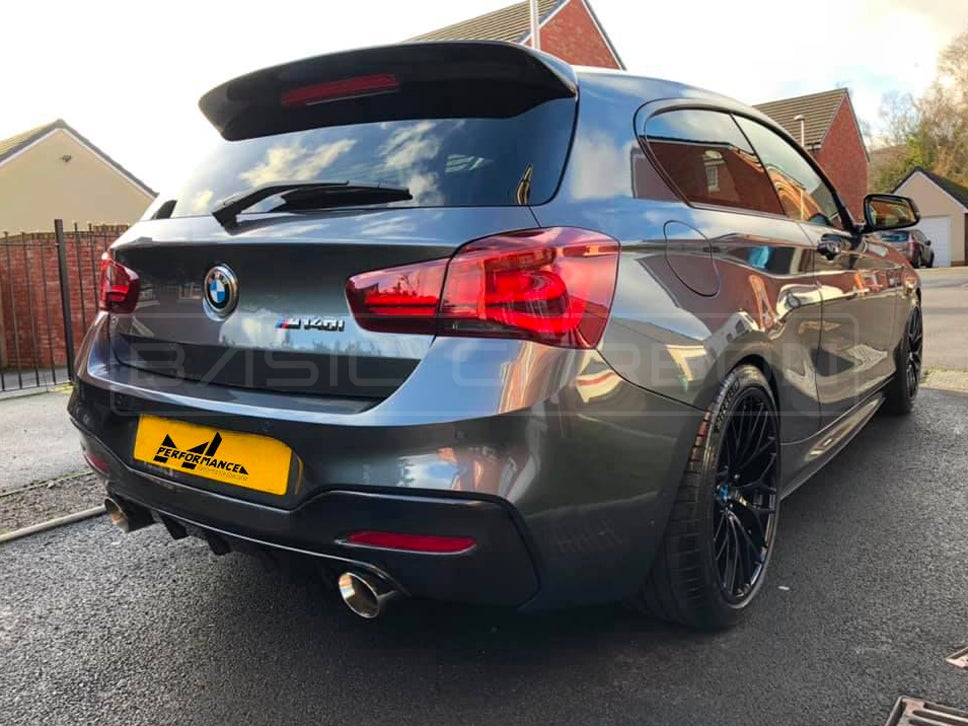 Basic Carbon BMW 1 Series F20 F21 Carbon Rear Roof Spoiler (inc. M135i & M140i)