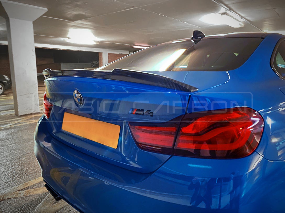 Basic Carbon BMW F82 M4 CS Style Pre-Preg Dry Carbon Fibre Rear Spoiler