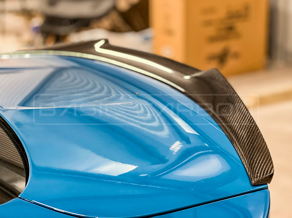 Basic Carbon BMW F82 M4 Pre-Preg Carbon Performance Rear Spoiler