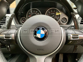 Load image into Gallery viewer, Basic Carbon BMW F Series Performance Pre-Preg Dry Carbon Gear Shift Paddle Set
