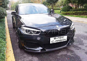 Basic Carbon BMW 1 Series F20 F21 Pre LCI Carbon Fibre Front Splitter