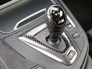 Basic Carbon BMW F06 F10 F80 F82 M Infusion Pre-Preg Dry Carbon Fibre DCT Gear Surround Cover (M3, M4, M5 & M6)