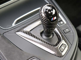 Load image into Gallery viewer, Basic Carbon BMW F06 F10 F80 F82 M Infusion Pre-Preg Dry Carbon Fibre DCT Gear Surround Cover (M3, M4, M5 &amp; M6)
