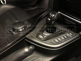 Load image into Gallery viewer, Basic Carbon BMW F06 F10 F80 F82 M Infusion Pre-Preg Dry Carbon Fibre DCT Gear Surround Cover (M3, M4, M5 &amp; M6)
