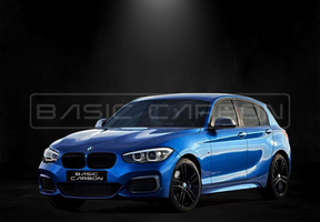 Load image into Gallery viewer, Basic Carbon BMW F20 F21 LCI Carbon Fibre Kidney Grille (Inc. 125i, M135i &amp; M140i)
