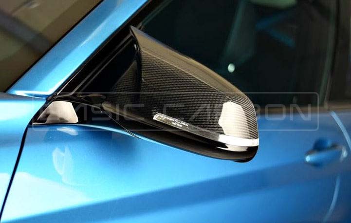Basic Carbon BMW F20 F22 F30 F32 F87 Pre-Preg Dry Carbon Fibre Mirror Covers (Inc. M135i, M235i, 335i & M2)