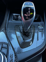 Load image into Gallery viewer, Basic Carbon BMW F20 F22 F30 F32 Pre-Preg Dry Carbon Fibre Gear Surround Cover (Inc. M135i, M240i, 335i &amp; 435i)
