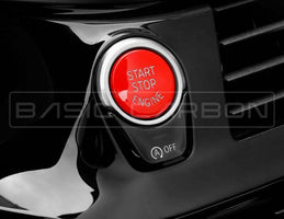 Load image into Gallery viewer, Basic Carbon BMW F &amp; G Chassis Start Stop Button
