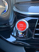 Load image into Gallery viewer, Basic Carbon BMW Start Stop Button (Inc. 335i, M2, M4 &amp; X5 M)
