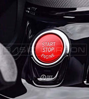 Load image into Gallery viewer, Basic Carbon BMW Start Stop Button (Inc. 335i, M2, M4 &amp; X5 M)
